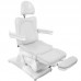 Beauty Bed AZZURRO 870 with 3 motors, white